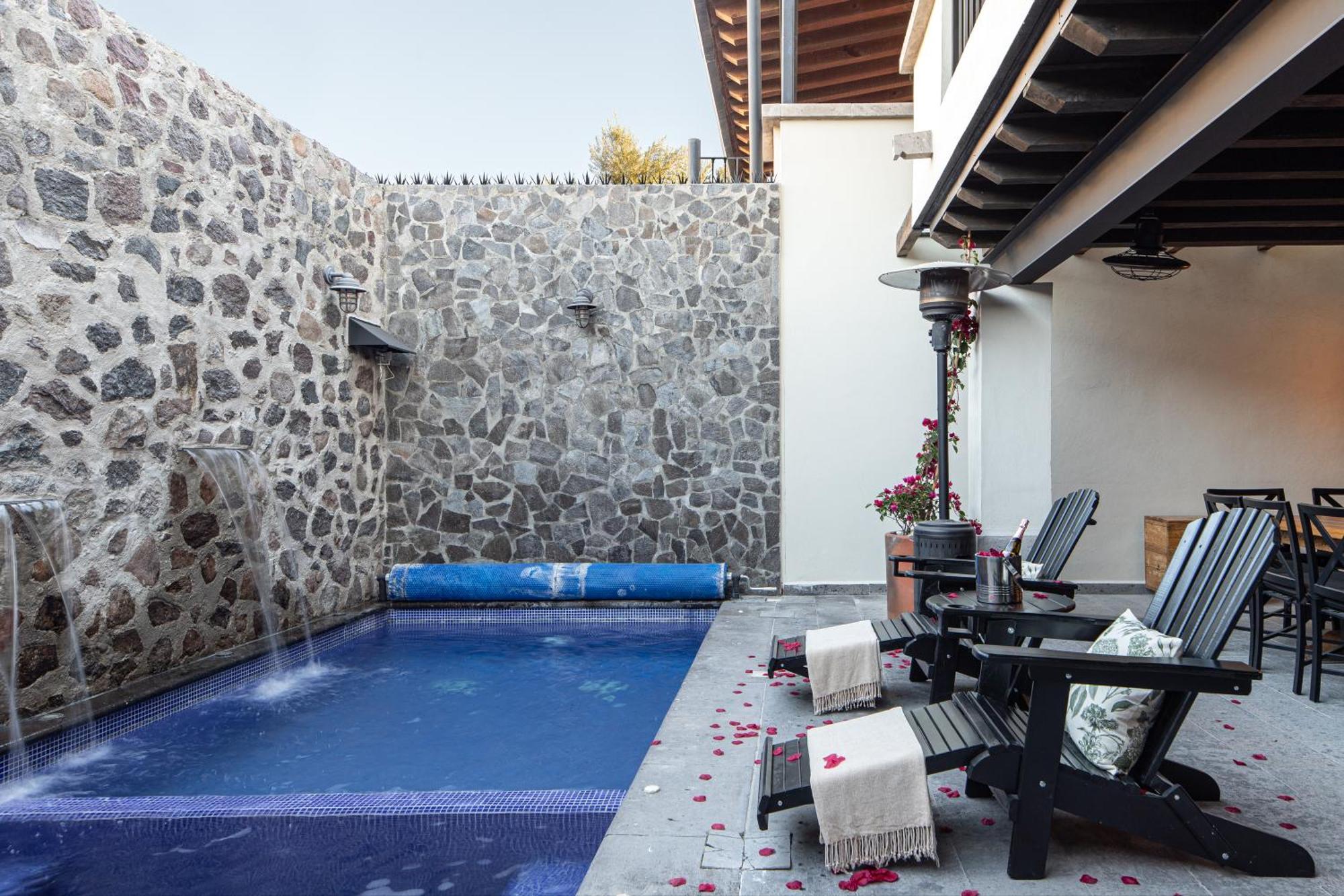 Private Jacuzzi & Pool, Elegant La Escondida 5Br Villa San Miguel de Allende Eksteriør bilde